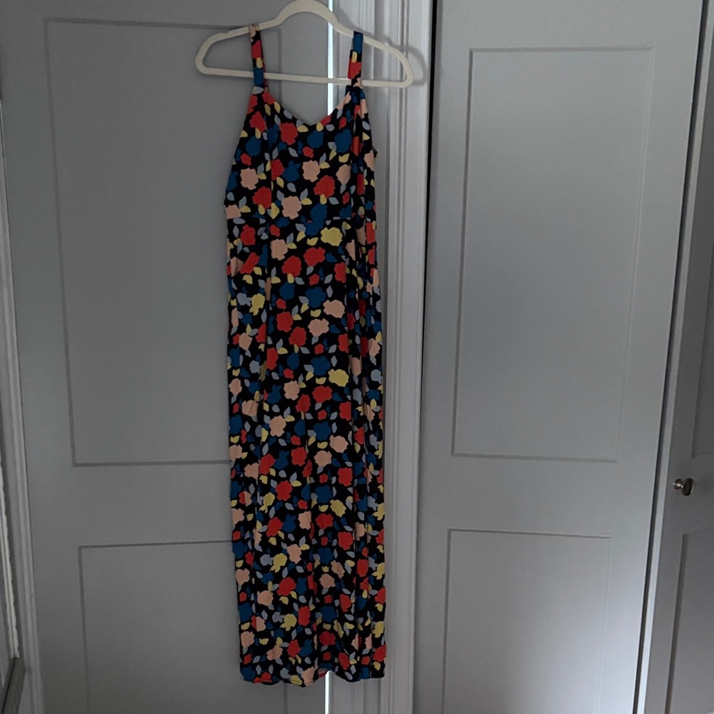 Colorful Patterned Maxi Dress